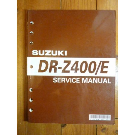 Suzuki Drz400e Workshop Manual